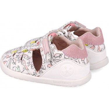 Biomecanics 252193 Sandalen mit Tiermuster für Mädchen BLANCO_B050