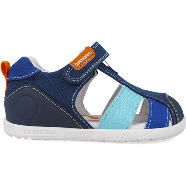Biomecanics 252198 Breitere Kindersandalen AZUL_MARINO_A089
