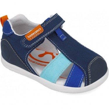 Biomecanics 252198 Breitere Kindersandalen AZUL_MARINO_A089