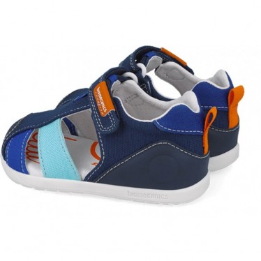 Biomecanics 252198 Breitere Kindersandalen AZUL_MARINO_A089