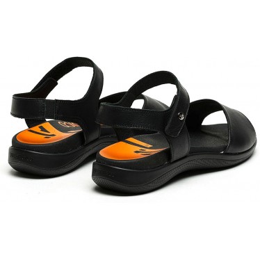 ARCOPEDICO Rapa Nui 6655 Damensandale BLACK