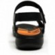 ARCOPEDICO Rapa Nui 6655 Damensandale BLACK