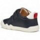 GEOX Steppieup B465WA Kinder-Sportschuh NAVY_RED