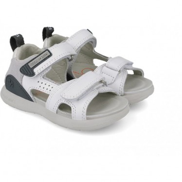 Biomecanics 252218 Bioevolution Freizeitsandalen für Jungen BLANCO_GRIS_B471