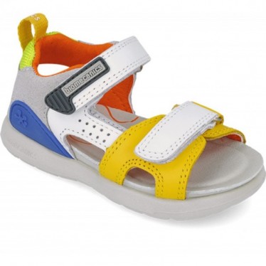 Biomecanics 252218 Bioevolution Freizeitsandalen für Jungen BLANCO_AMARILLO_C696