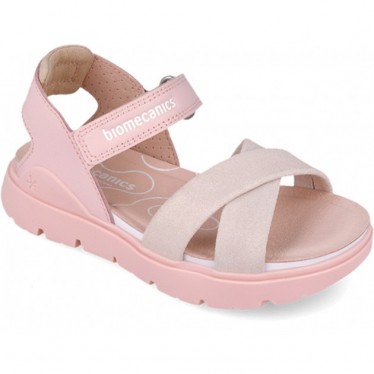 Biomecanics 252226 Bioflow Riemchensandalen für Mädchen ROSA_A032