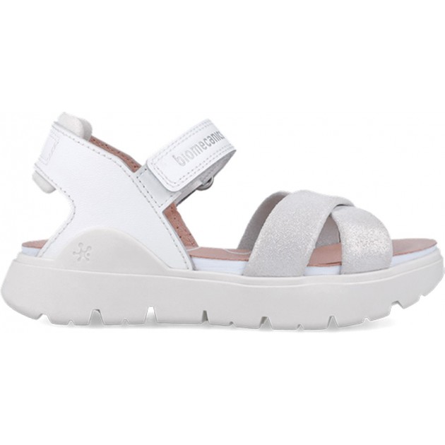Biomecanics 252226 Bioflow Riemchensandalen für Mädchen BLANCO_B050