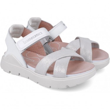 Biomecanics 252226 Bioflow Riemchensandalen für Mädchen BLANCO_B050
