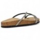 GEOX Brionia D55Y3B Damensandalen BLACK_SILVER