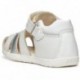 GEOX Macchia B254WBSS Sandalen WHITE_SILVER