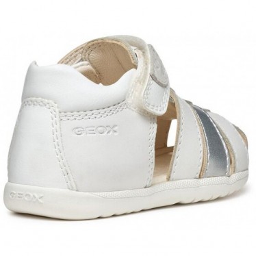 GEOX Macchia B254WBSS Sandalen WHITE_SILVER