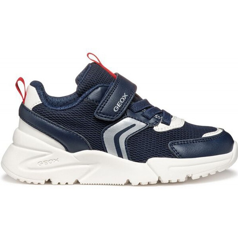 GEOX Loftus J55MQB Jungen-Sneaker NAVY_RED