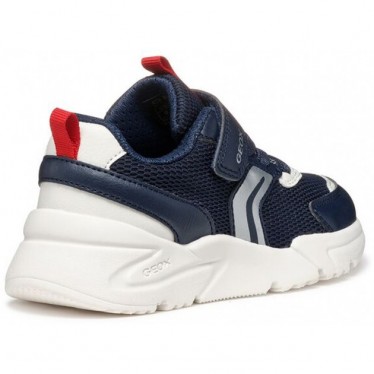 GEOX Loftus J55MQB Jungen-Sneaker NAVY_RED