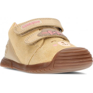 BIOMECANICS Mädchenstiefeletten 241107 Wildleder LATTE_MACCHIATO