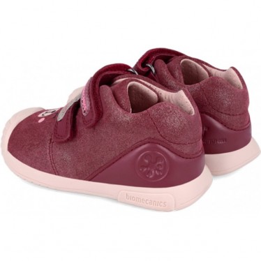 BIOMECANICS Mädchenstiefeletten 241107 Wildleder FRAGOLA