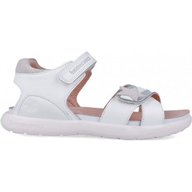 Biomecanics 252244 Bioevolution Star Sandalen für Mädchen BLANCO_B050
