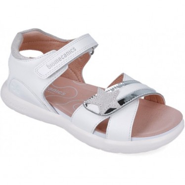 Biomecanics 252244 Bioevolution Star Sandalen für Mädchen BLANCO_B050