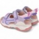 Biomecanics 252246 Biotrekking-Sandalen für Mädchen LILA_A164