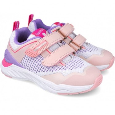Biomecanics 252270 Biorunner Mädchen Sportschuhe BLANCO_ROSA_B113
