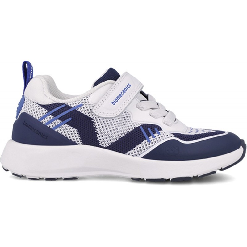Biomecanics 252276 Sport Biotech Jungen-Sportschuh BLANCO_AZUL_MARINO_A112