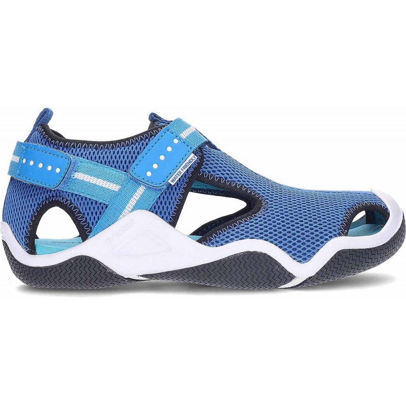 SANDALEN GEOX J WADER J1530A ROYAL_BLUE