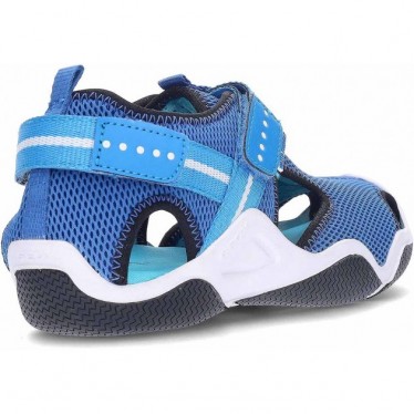 SANDALEN GEOX J WADER J1530A ROYAL_BLUE