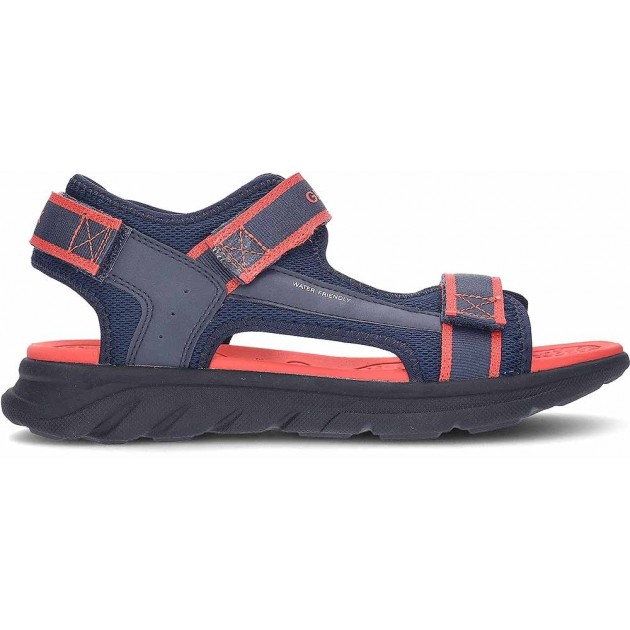 GEOX J45F1B J Sandale Airadyum für Jungen NAVY_RED GEOX J45F1B J Sandale Airadyum für Jungen NAVY_RED