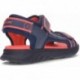 GEOX J45F1B J Sandale Airadyum für Jungen NAVY_RED
