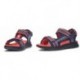 GEOX J45F1B J Sandale Airadyum für Jungen NAVY_RED