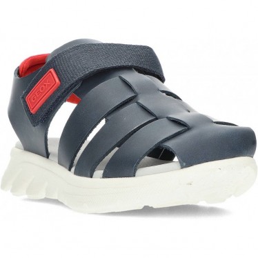 GEOX J55F1D J Sandale Airadyum für Jungen NAVY_RED
