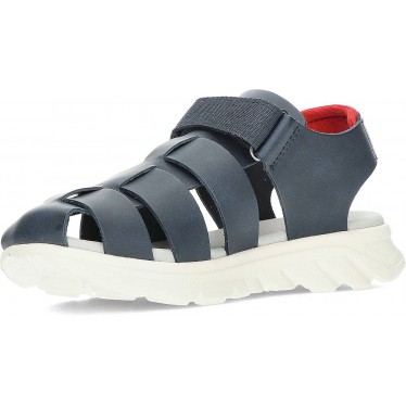 GEOX J55F1D J Sandale Airadyum für Jungen NAVY_RED