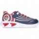 GEOX J55DZB Super Mario J Assister Leucht-Sneaker NAVY_RED