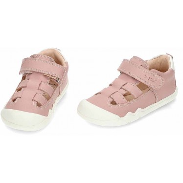 GEOX Steppieup B5563A Barfuß-Sneaker für Mädchen ROSE