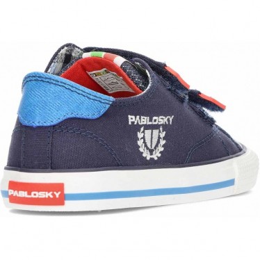 PABLOSKY 980920 Barfuß-Sneaker aus Canvas MARINO