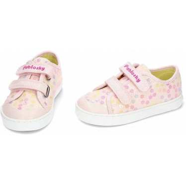 PABLOSKY 980670 Barfuß-Sneaker für Mädchen ROSA
