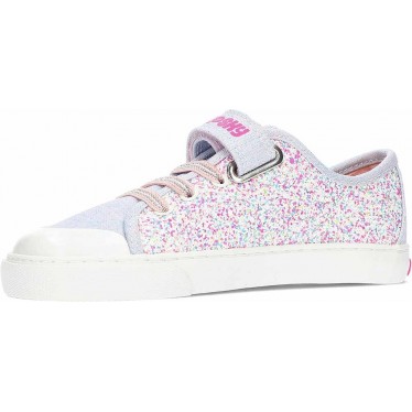 PABLOSKY 981470 Barfuß-Sneaker aus Canvas LILA_CAVIAR