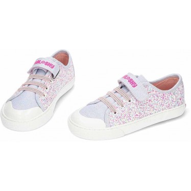 PABLOSKY 981470 Barfuß-Sneaker aus Canvas LILA_CAVIAR