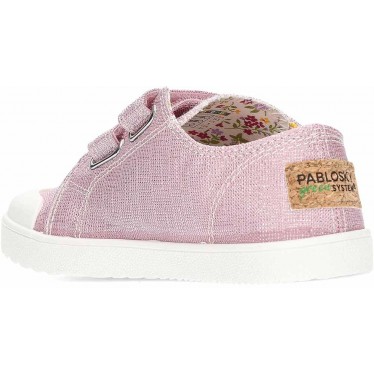 PABLOSKY 980070 Umweltfreundliche Sneaker für Mädchen PINK