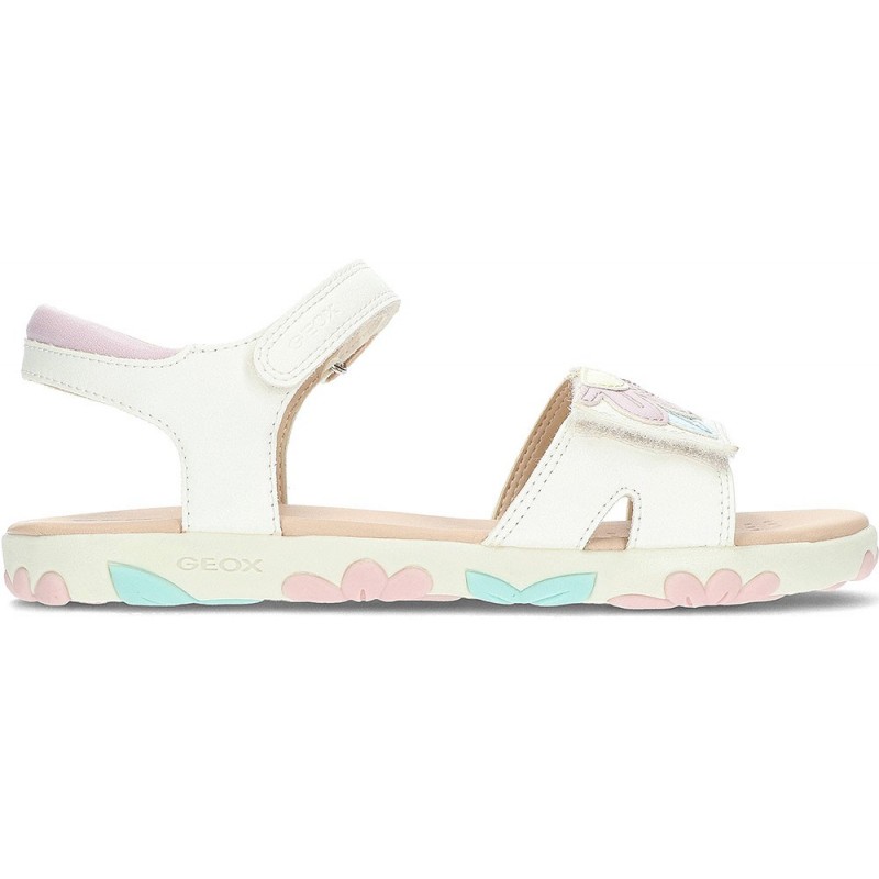 GEOX Haiti Mädchensandale J558ZB WHITE_PINK