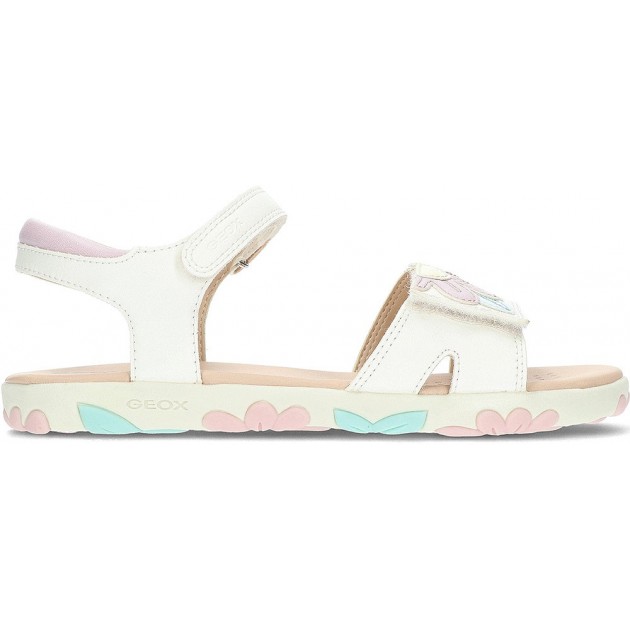 GEOX Haiti Mädchensandale J558ZB WHITE_PINK