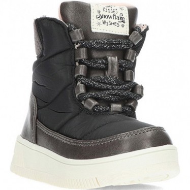 GARVALIN 241352B matte Kinderstiefel ANTRACITA