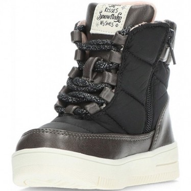 GARVALIN 241352B matte Kinderstiefel ANTRACITA