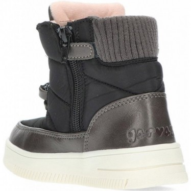 GARVALIN 241352B matte Kinderstiefel ANTRACITA