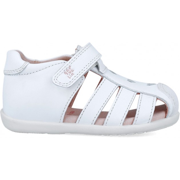 Garvalin 252303 Basic Hearts Sandalen für Mädchen BLANCO_C050