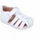 Garvalin 252303 Basic Hearts Sandalen für Mädchen BLANCO_C050