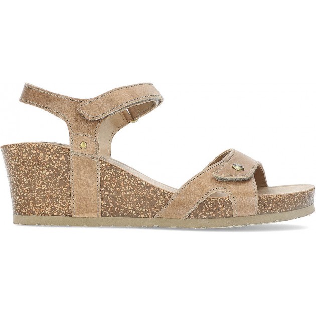 PANAMA JACK JULIABASICS SANDALEN TAUPE