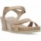 PANAMA JACK JULIABASICS SANDALEN TAUPE