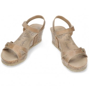 PANAMA JACK JULIABASICS SANDALEN TAUPE