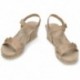 PANAMA JACK JULIABASICS SANDALEN TAUPE