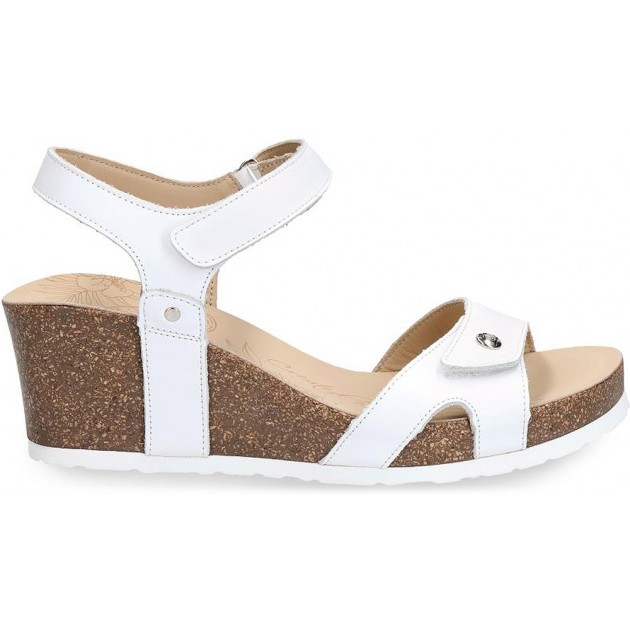 PANAMA JACK JULIABASICS SANDALEN WHITE PANAMA JACK JULIABASICS SANDALEN WHITE